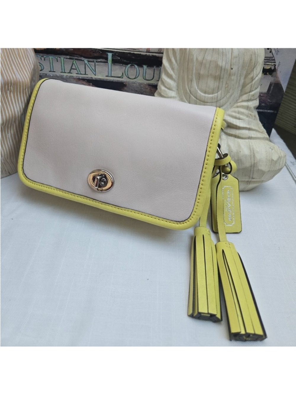 Coach Legacy Archival Two-Tone Leather Penny Crossbody Bag, Y2K